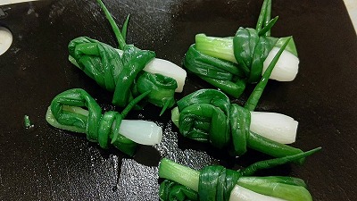 わけぎ　野菜