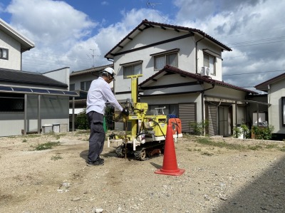 地盤調査